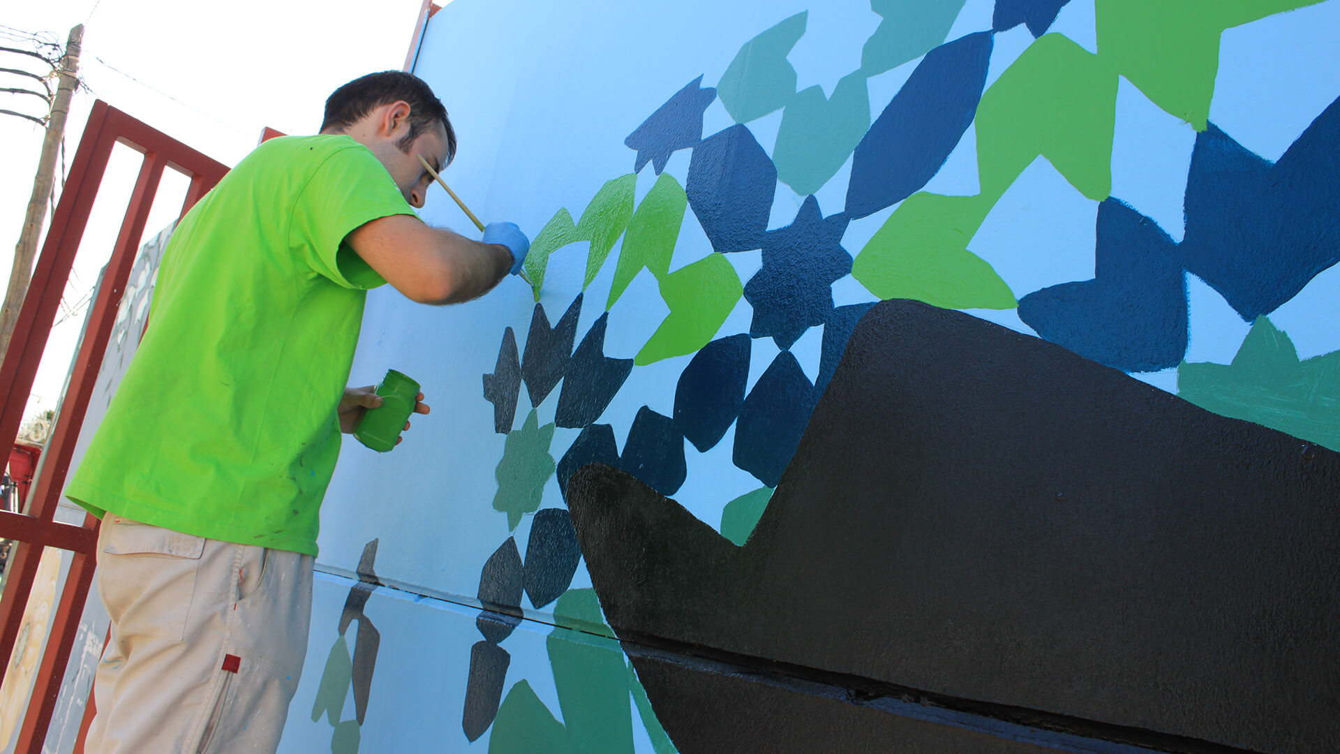 Lee más sobre el artículo Street Art Verdiales, arte urbano en el Puerto de la Torre
