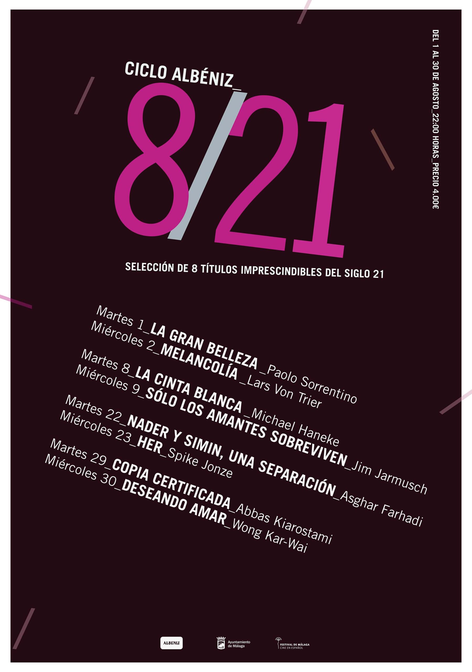 Lee más sobre el artículo Las mejores películas del siglo XXI, en el Cine Albéniz