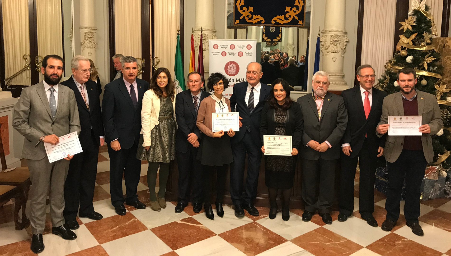 Entrega Premios Málaga de Investigación 2017