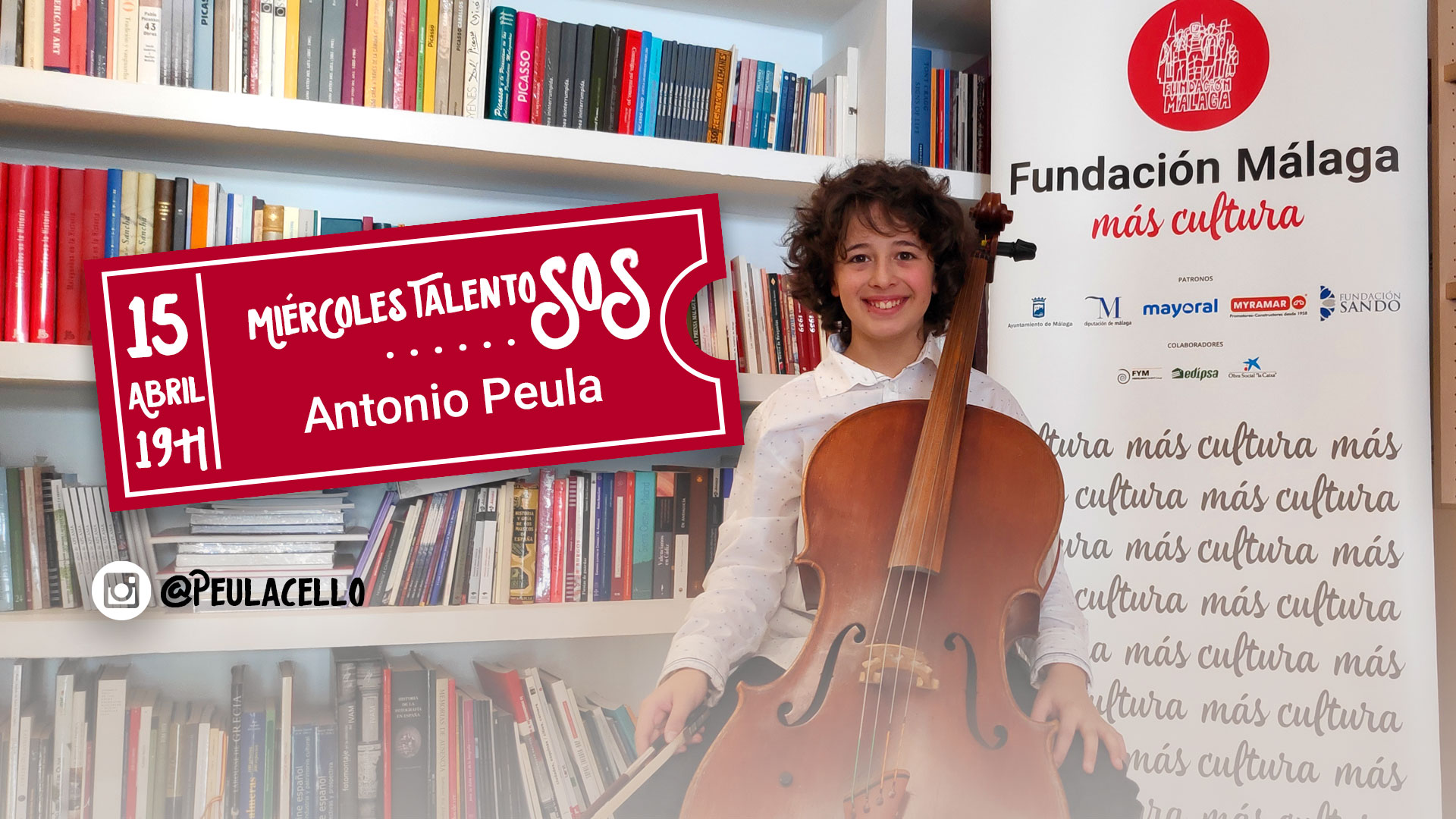 Lee más sobre el artículo Fundación Málaga lanza los “Miércoles talentoSOS”, un ciclo de directos de jóvenes talentos malagueños