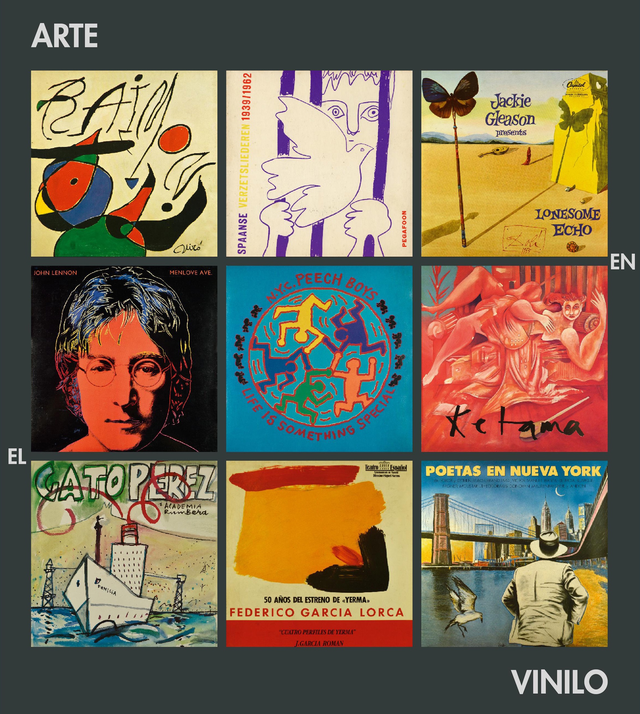 Lee más sobre el artículo La exposición de portadas de discos ‘Arte en el vinilo’ viaja de Málaga a Andorra