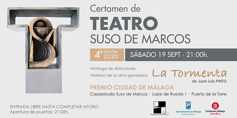 Lee más sobre el artículo Juan Luis Pinto estrena su obre ‘La Tormenta’, ganadora del IV Certamen de Teatro Suso de Marcos