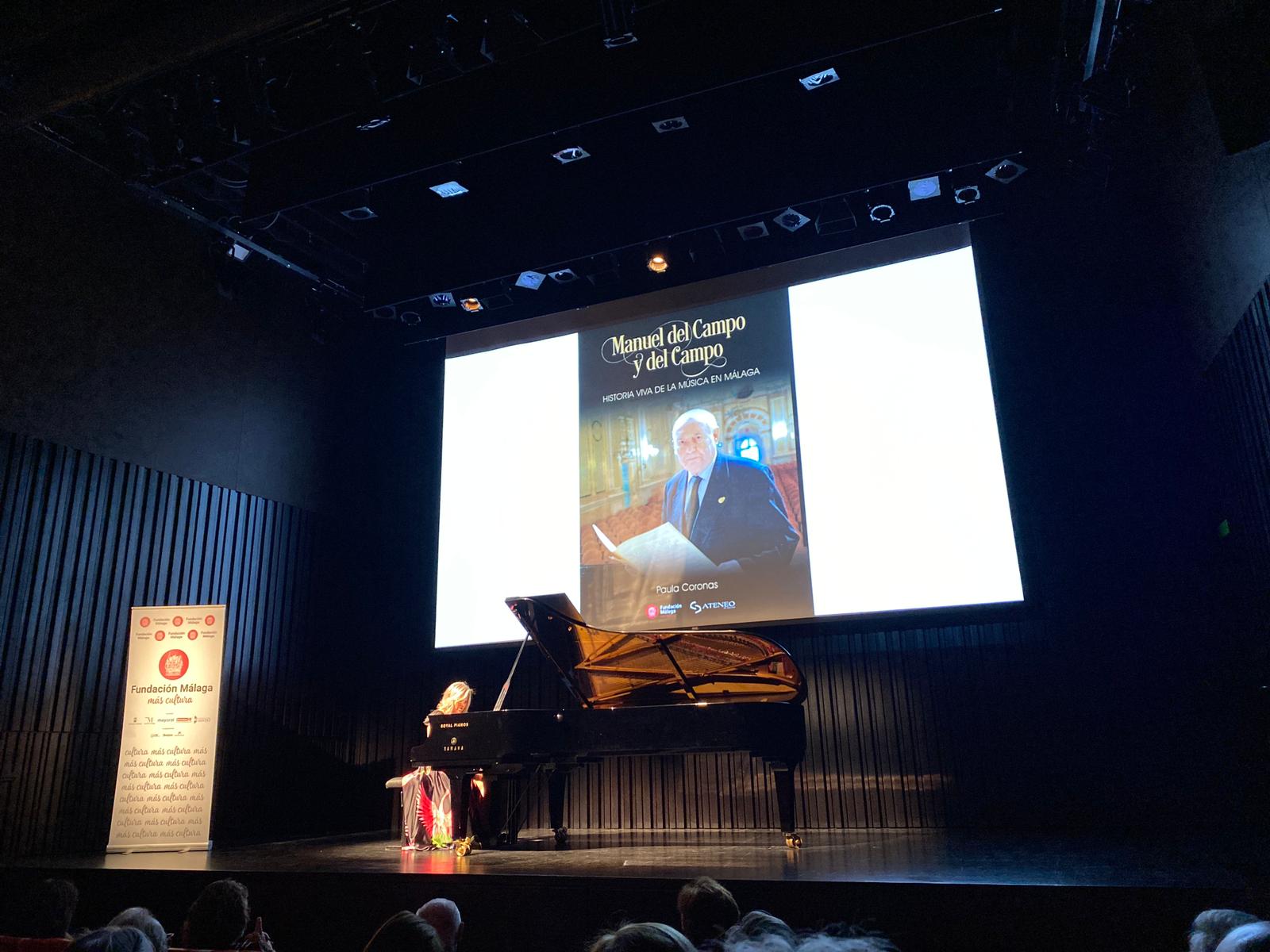 Lee más sobre el artículo Fundación Málaga y el Ateneo presentan la primera biografía del músico malagueño Manuel del Campo