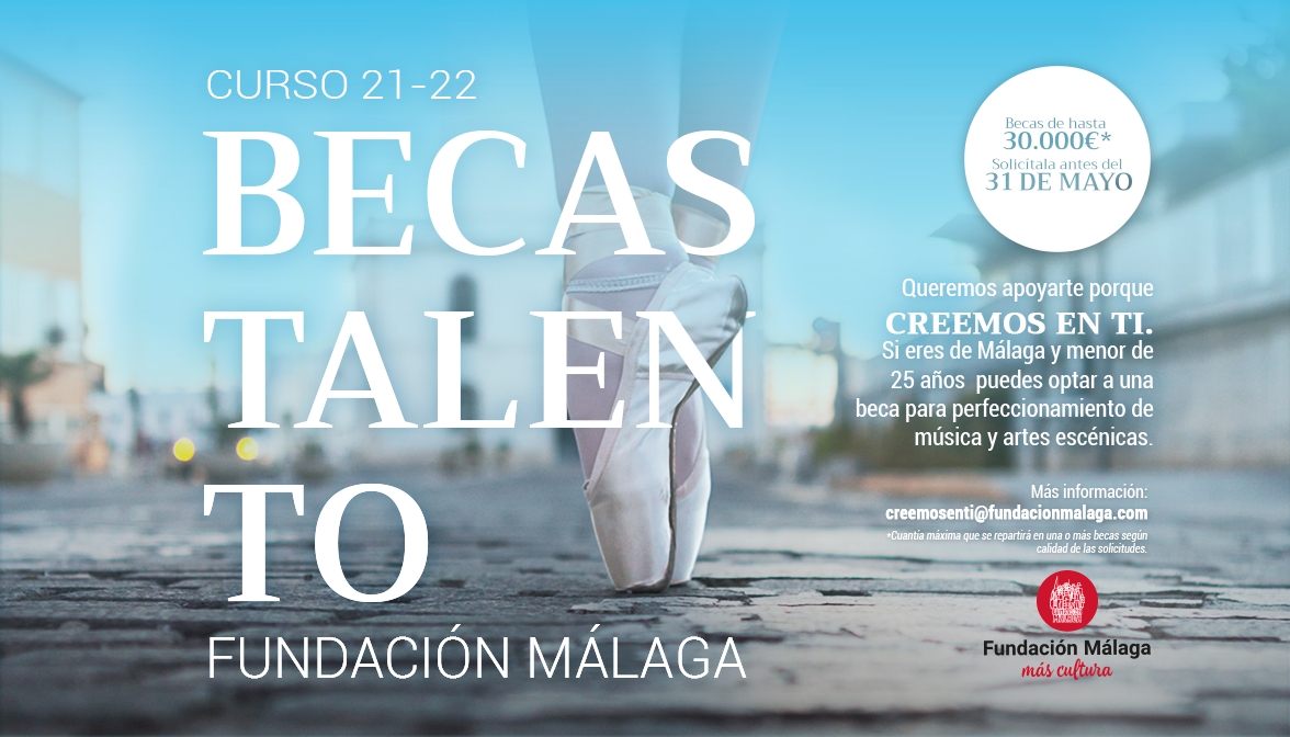 Lee más sobre el artículo Convocadas las Becas Talento Fundación Málaga para el curso 2021-22
