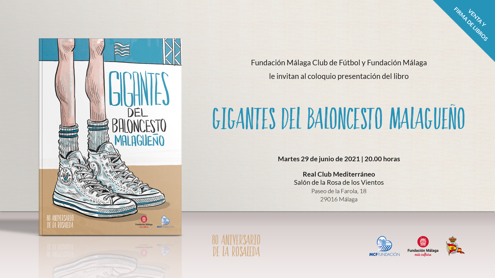Lee más sobre el artículo Coloquio-presentación del libro ‘Gigantes del baloncesto malagueño’