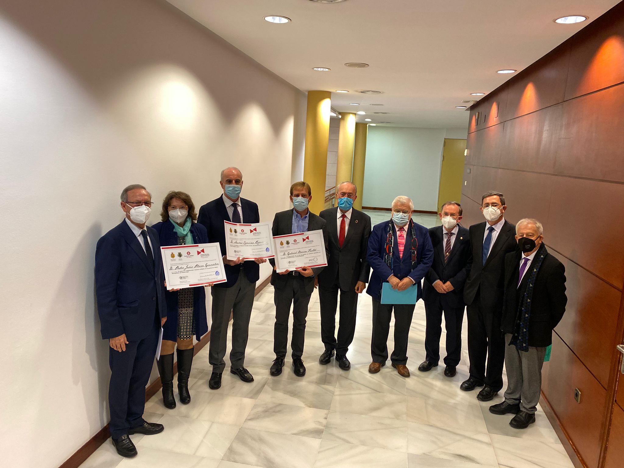 Lee más sobre el artículo Los ganadores de los Premios Málaga de Investigación 2021 de Humanidades y Ciencias recogen sus galardones