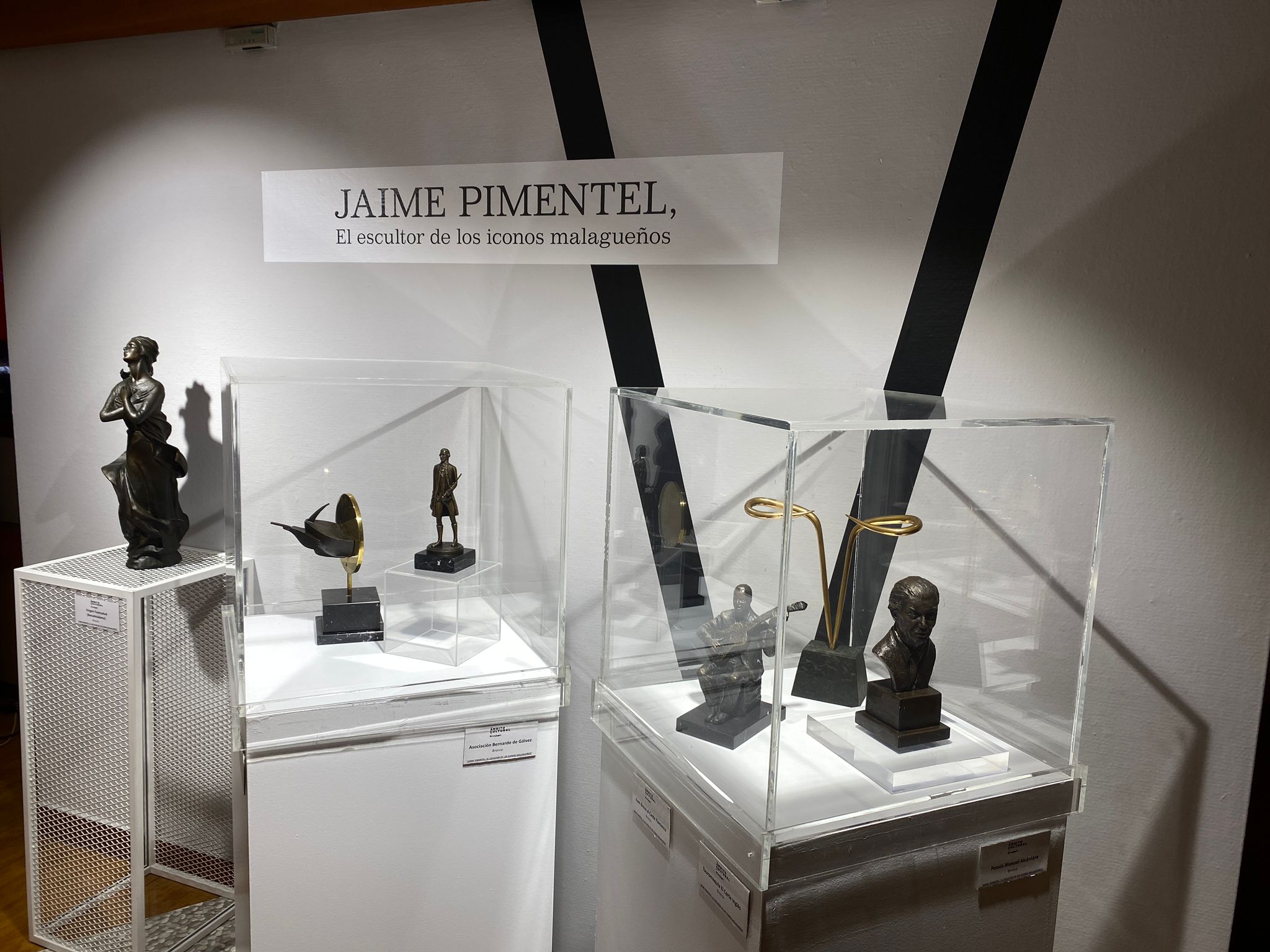 Lee más sobre el artículo Fundación Málaga inaugura la exposición ‘Jaime Pimentel, el escultor de los iconos malagueños’