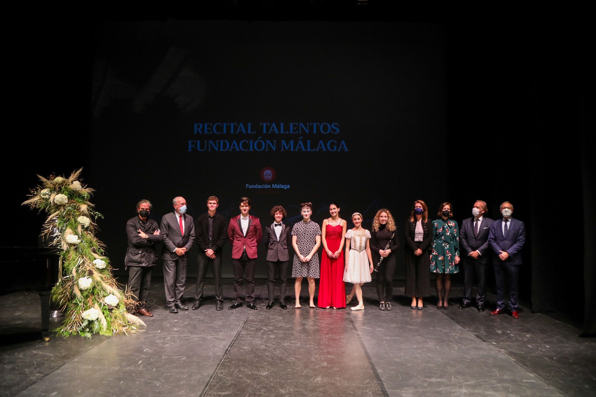 Lee más sobre el artículo Así fue el recital navideño de los artistas de las Becas Talento Fundación Málaga 2021/22