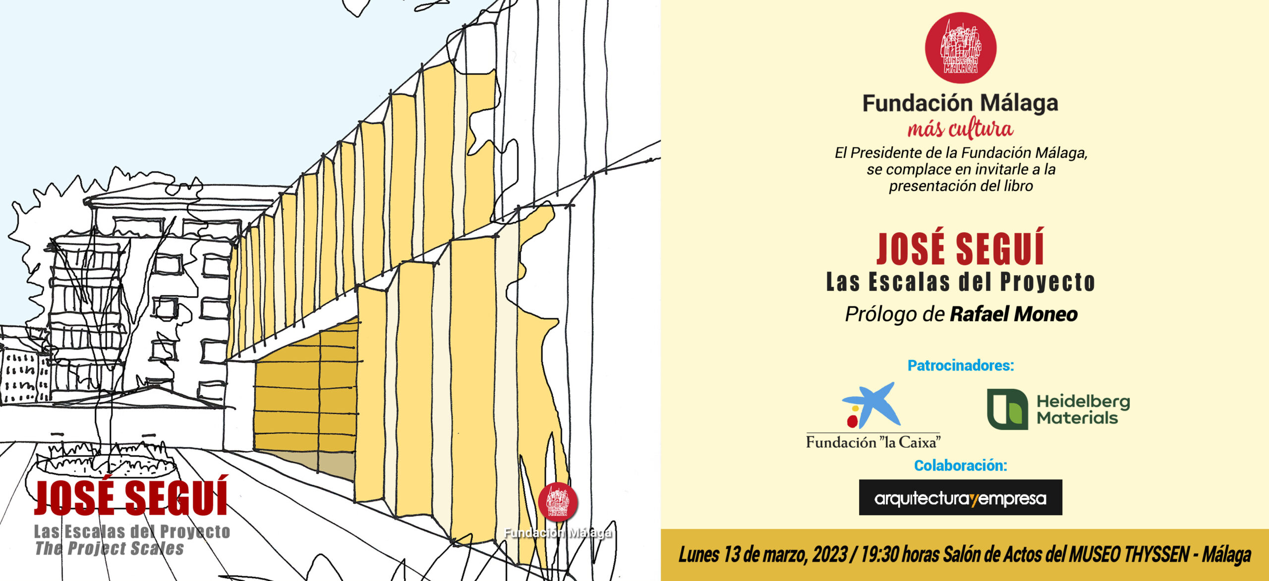 Lee más sobre el artículo Presentación de “Las Escalas del Proyecto”, el último libro del arquitecto José Seguí